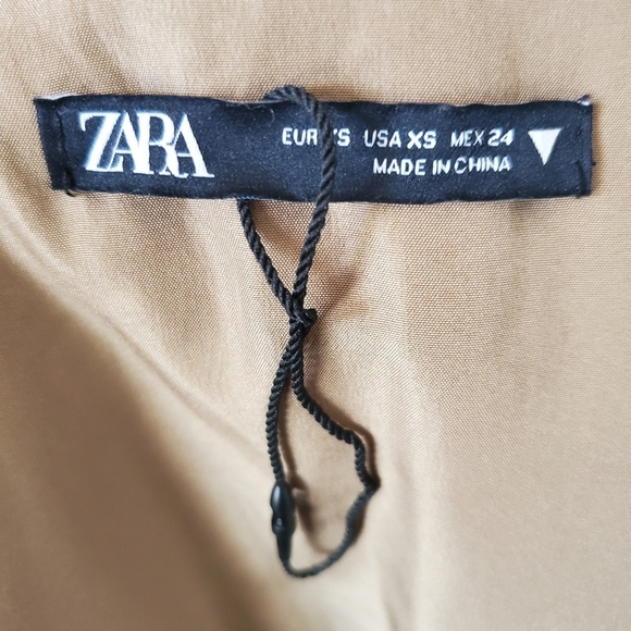 Zara bomber jacket dress. Size  xs - Picture 7 of 8